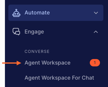 The End Conversation option in the Messaging window